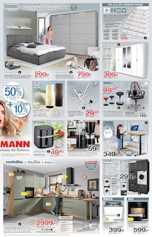 Bett im Ostermann Prospekt "Oohlala - die beste Art zu sparen! Bis zu 50% Markenrabatt" mit 4 Seiten (Remscheid)