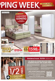 Boxspringbett im aktuellen ZurbrĂĽggen Prospekt (Essen) Boxspringbett im ZurbrĂĽggen Prospekt "RED SHOPPING WEEK" mit 16 Seiten (Essen)
