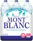 Eau Minérale Naturelle - Mont Blanc en promo chez Intermarché Hyper Poitiers à 0,84 €