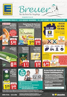 EDEKA Prospekt der Woche "Aktuelle Angebote" Seite 1, 07.04.2026 bis 11.04.2026 für Bornheim Aktueller EDEKA Prospekt "Aktuelle Angebote" Seite 1 von 24 Seiten für Bornheim