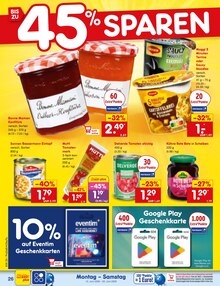 Nudeln im aktuellen Netto Marken-Discount Prospekt (Ulm) Nudeln im Netto Marken-Discount Prospekt "Aktuelle Angebote" mit 64 Seiten (Ulm)