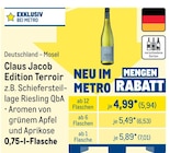Edition Terroir im Angebot bei METRO in Kaufbeuren Edition Terroir Angebote von Claus Jacob bei METRO Kaufbeuren für 5,94 €