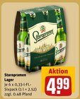 Lager im Angebot bei REWE in Rietberg Lager Angebote von Staropramen bei REWE Rietberg für 4,99 €