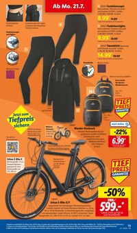 Fahrrad im Lidl Prospekt "LIDL LOHNT SICH" mit 62 Seiten (Erfurt)