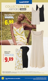 Robe Femme Angebote im Prospekt "Champions de la fraicheur !" von Lidl auf Seite 62