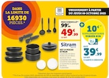 Set 14 pièces - Sitram en promo chez Super U Le Chesnay à 39,99 €