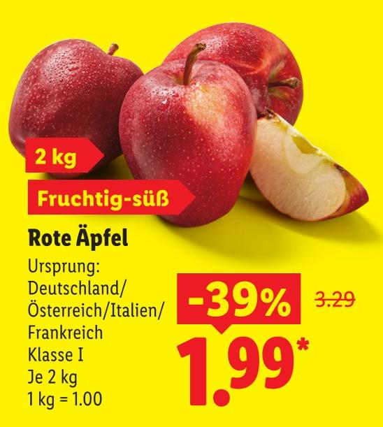 Rote Äpfel