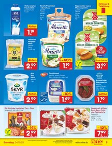 Sahne im Netto Marken-Discount Prospekt "Aktuelle Angebote" mit 58 Seiten (Fürth)