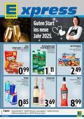 Aktueller E xpress Discounter Prospekt in Pforzen und Umgebung, "Guten Start ins neue Jahr 2025." mit 4 Seiten, 30.12.2024 - 04.01.2025