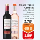 Promo Merlot Cabernet Sauvignon à 1,89 € dans le catalogue Colruyt à Chalindrey