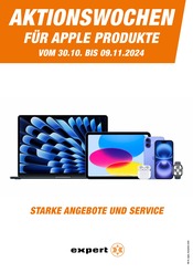 Aktueller expert Elektromarkt Prospekt in Wettringen und Umgebung, "AKTIONSWOCHEN FÜR APPLE PRODUKTE" mit 5 Seiten, 30.10.2024 - 09.11.2024