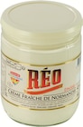 Crème fraîche de Normandie épaisse - Réo en promo à 2,51 € chez Intermarché Super Crème fraîche de Normandie épaisse - Réo dans le catalogue Intermarché Super