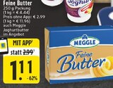 Aktuelles Feine Butter Angebot bei EDEKA in Gelsenkirchen ab 1,11 €