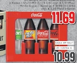 Coca-Cola im Angebot bei EDEKA in Neukirchen-Vluyn Coca-Cola Angebote bei EDEKA Neukirchen-Vluyn für 10,99 €