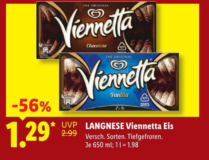 Viennetta Eis Vanilla