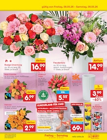 Blumen im Netto Marken-Discount Prospekt "Aktuelle Angebote" mit 69 Seiten (Hamburg)