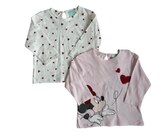Lot de 2 T-shirts bébé - DISNEY en promo chez Carrefour Béziers à 9,99 €