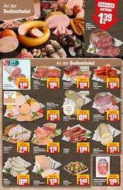Lachs im REWE Prospekt in Ettlingen Aktueller REWE Prospekt mit Lachs, "Dein Markt", Seite 10