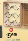 Casier bouteille loft en promo chez Cora Casier bouteille loft dans le catalogue Cora