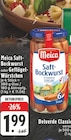 Saft-Bockwurst von Meica für 1,99 € bei E center im Angebot Saft-Bockwurst von Meica im aktuellen E center Prospekt