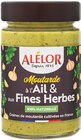 Moutarde à l'Ail & aux Fines Herbes - ALÉLOR en promo chez Intermarché Super Moutarde à l'Ail & aux Fines Herbes - ALÉLOR dans le catalogue Intermarché Super