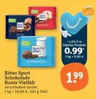 Aktuelles Schokolade Bunte Vielfalt Angebot bei tegut in Jena ab 0,99 €