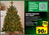 Künstlicher Weihnachtsbaum Nagoya Angebote bei Hagebaumarkt Gifhorn für 90,00 €
