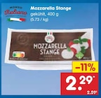 Mozzarella Stange Angebote von Mondo Italiano bei Netto Marken-Discount Düsseldorf für 2,29 €