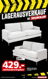 Polstermöbel im Segmüller Prospekt Polstermöbel im Segmüller Prospekt "LAGERAUSVERKAUF BEI SEGMÜLLER" auf Seite 50