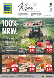 Würstchen im EDEKA Prospekt in Heinsberg Aktueller EDEKA Prospekt mit Würstchen, "Aktuelle Angebote", Seite 1
