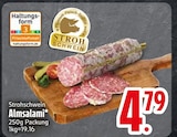 Almsalami von Strohschwein im aktuellen EDEKA Prospekt für 4,79 €