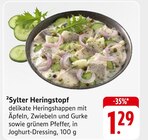 Aktuelles Sylter Heringsstopf Angebot bei EDEKA in Ludwigshafen (Rhein) ab 1,29 €