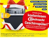Einbaugeschirrspüler B21 HKD526 A im ROLLER Prospekt Einbaugeschirrspüler B21 HKD526 A von Bauknecht im aktuellen ROLLER Prospekt für 669,00 €
