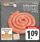 EDEKA Esche - Frische Grillbratwurst Angebot im Prospekt Frische Grillbratwurst bei EDEKA im Esche Prospekt für 1,09 €