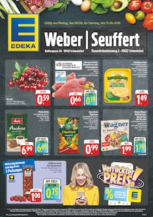 Aktueller EDEKA Prospekt (Schweinfurt, 8 Seiten zum blättern EDEKA Prospekt Aktuelle Angebote mit 8 Seiten