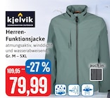 Herren-Funktionsjacke Angebote von Kjelvik bei Kaufhaus Stolz Kiel für 79,99 €