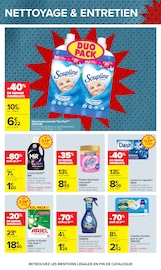 Promos Lessive dans le catalogue "Carrefour" de Carrefour Lessive en promo dans le catalogue Carrefour à la page 60