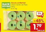 Donuts und Berliner bei Netto Marken-Discount im Prospekt "" für 1,79 €