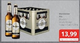 Pils Angebote von Warsteiner bei Getränkefachmarkt Rausch Gießen für 13,99 €