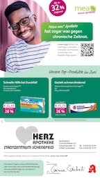 mea - meine apotheke Prospekt für Hamburg mit 4 Seiten mea - meine apotheke Prospekt für Hamburg: "Unsere Juni-Angebote", 4 Seiten, 01.06.2026 - 30.06.2026