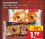 Donut 2er Pack bei Netto Marken-Discount im Gnarrenburg Prospekt für 1,79 €