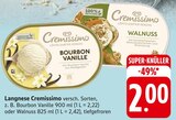 Bourbon Vanille, Walnuss Angebote von Langnese Cremissimo bei E center Stuttgart für 2,00 €