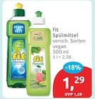 Original Spülmittel von fit im aktuellen budni Prospekt für 1,29 €