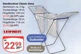 Standtrockner Classic Siena im Angebot bei GLOBUS in St. Ingbert Standtrockner Classic Siena Angebote von LEIFHEIT bei GLOBUS St. Ingbert für 22,99 €