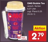 OMG Bubble Tea im Angebot bei Netto Marken-Discount in Bünde OMG Bubble Tea Angebote bei Netto Marken-Discount Bünde für 2,79 €