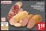 Leberwurst fein, geräuchert Angebote von Rasting bei EDEKA Mönchengladbach für 1,59 €