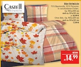 Biber-Bettwäsche Angebote von Castell bei Marktkauf Hof für 14,99 €