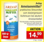 Ameisenmittel von Ardap für 14,99 € bei Zimmermann im Angebot Ameisenmittel von Ardap im aktuellen Zimmermann Prospekt