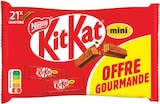 Mini Barres Chocolatées KitKat - Nestlé dans le catalogue Intermarché Super