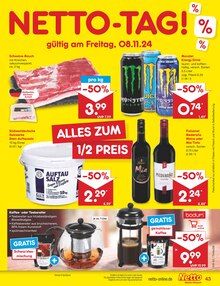 Energydrink im Netto Marken-Discount Prospekt "Aktuelle Angebote" mit 54 Seiten (Cottbus)